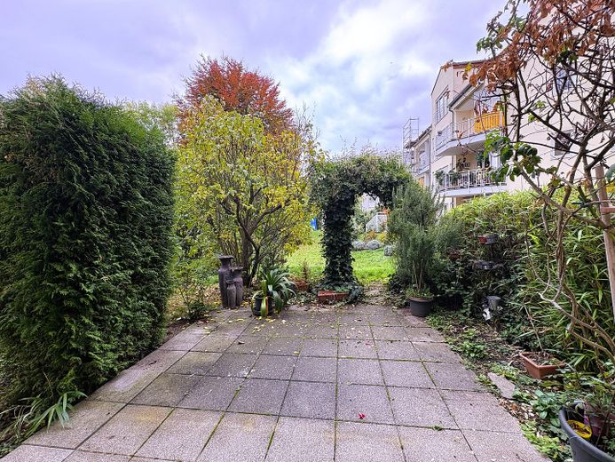 Blick auf die Terrasse