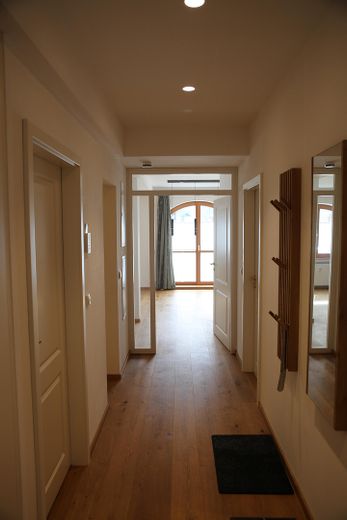 Flur mit Blick zum Wohnzimmer