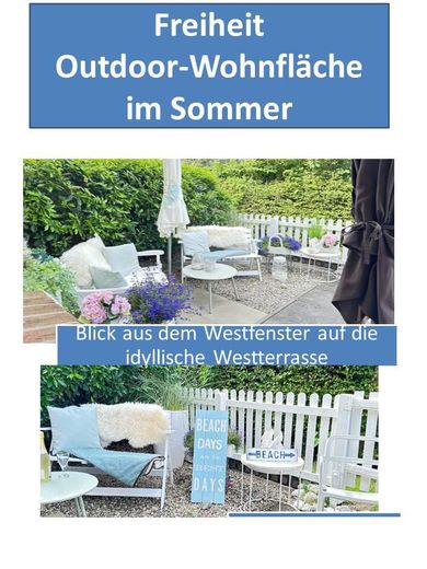 ...auf die private Terrasse 