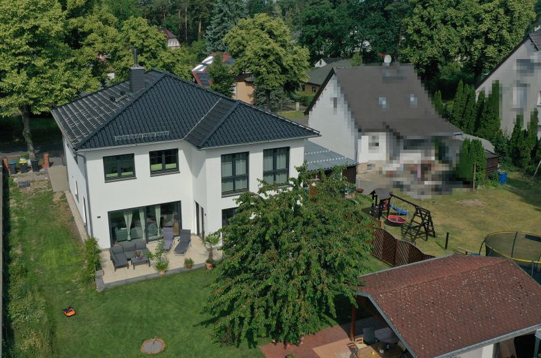 Gartenansicht Haus