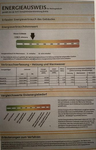 Charmante 4 - Zi.-Whg., vermietet, lukrative Kapitalanlage, provisionsfrei – Energieausweis D 118,5 kWh(m2a