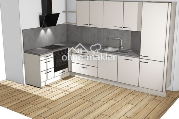 Erstbezug nach Kernsanierung 2 Zimmer Wohnung mit Terrasse