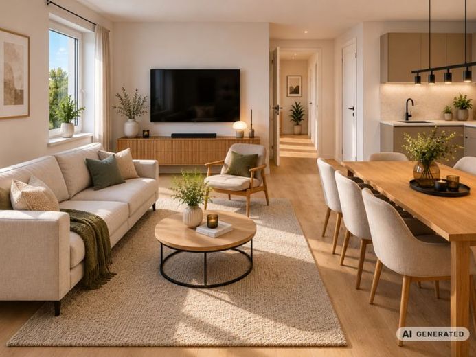 Moderne 2-Zimmer-Wohnung mit Balkon und Aufzug in Dissen a.T.W. – Foto 1