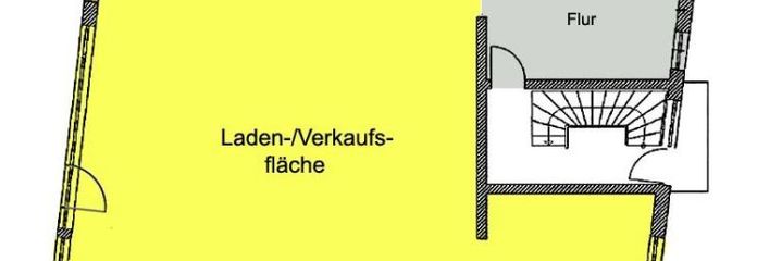 Großzügiges Ladengeschäft mit großer Fensterfront!