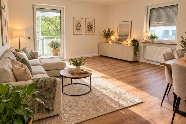 Appartamento con vista sul verde non edificabile - posizione centrale - immediatamente disponibile
