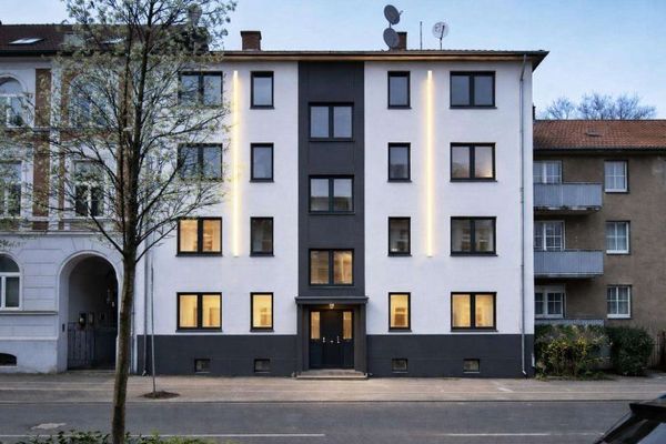 Moderne vierkamerappartement met balkon wonen als in een nieuwbouwwoning