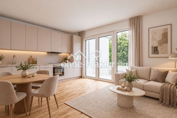 Luminoso apartamento de 3 habitaciones con balcón y cocina equipada