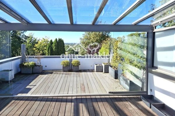 Exklusives Penthouse in Hamburg-Boberg, eigene Erdwärme, kein Hausgeld