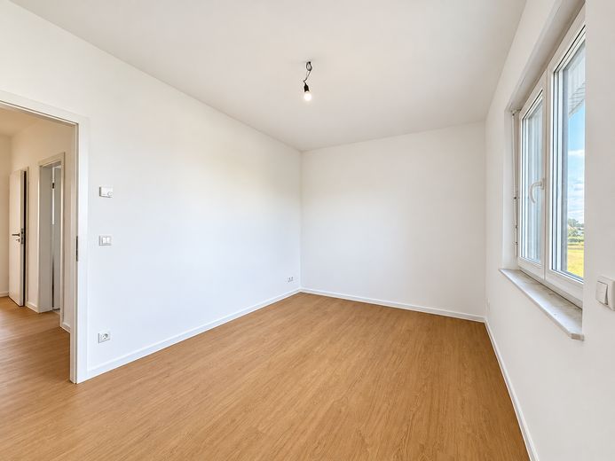 Offene Besichtigung am 10.10.26! Ersbezug im Neubau! Hochwertige 2-Zimmer Wohnung - EH40+QNG-Siegel – Schlafzimmer