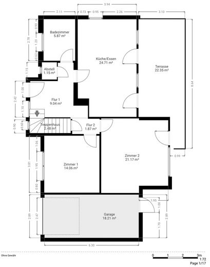 Grundriss Erdgeschoss