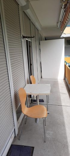 Mieszkanie własnościowe w popularnej lokalizacji w Erlangen – Balkon mit Markise