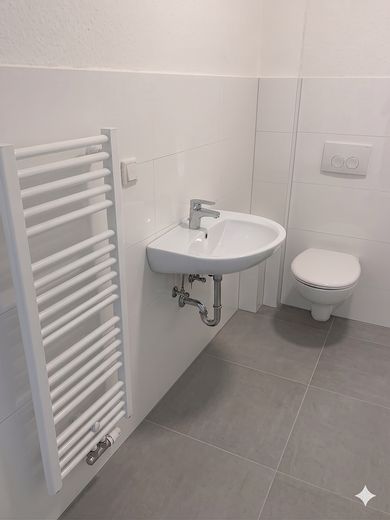 Appartamento di 3 locali | 55 m² | completamente ristrutturato | Disponibile: dal 01.11.26 – 3_Badezimmer