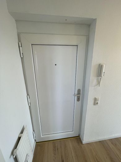 Neue Wohnungstür (von innen)