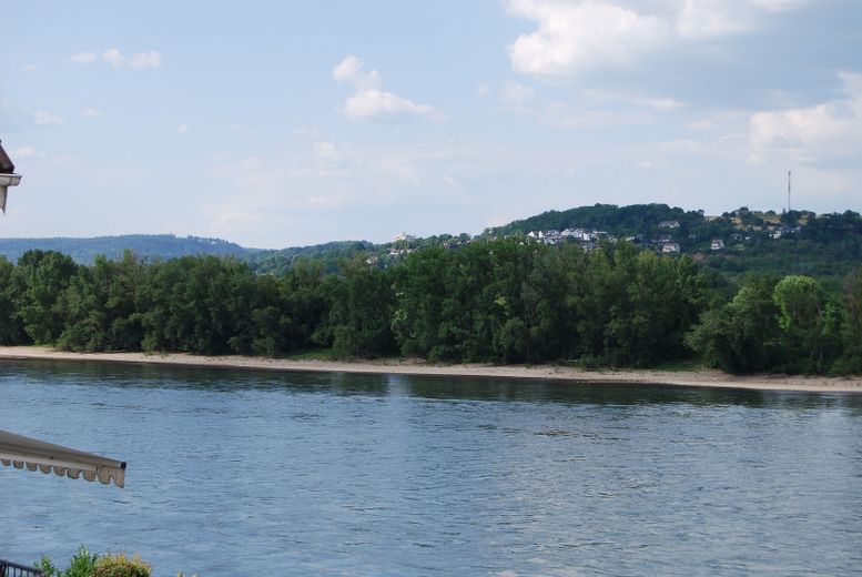 Rheinblick hinterer Balkon