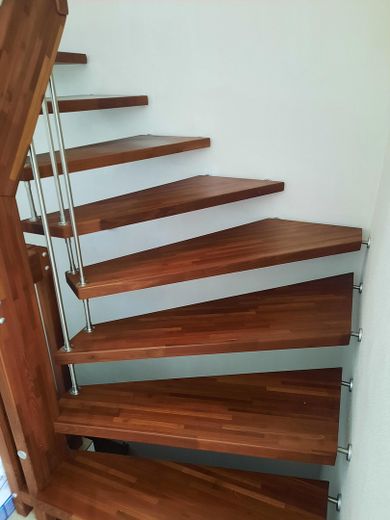 Treppe in allen Stockwerken