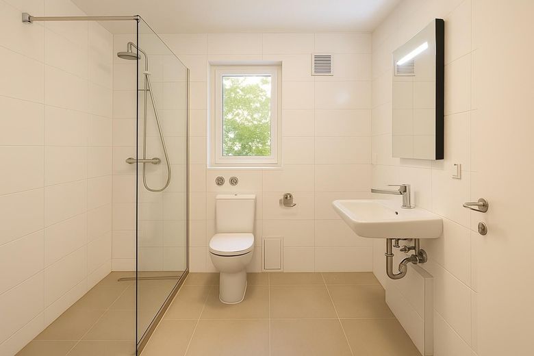 😎 Möbliertes 16 m2 WG-Zimmer  – All-Inclusive - HN-Nordstadt - 560 € warm 😎 – Bad