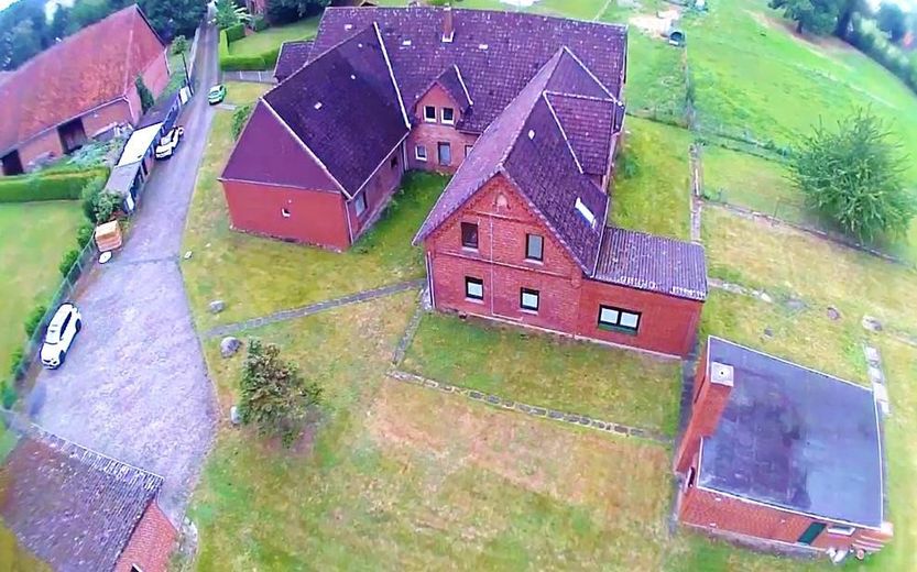 Luftbild der Liegenschaft