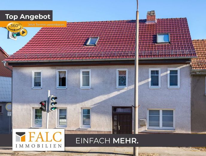 Wohnhaus mit 3 WE + Zimmervermietung – Außenansicht