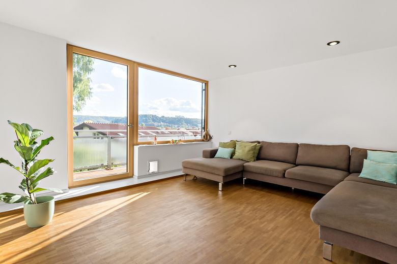 Ankommen & Wohlfühlen auf dem Rotenbühl- 142m² mit Blick ins Grüne – Wohnzimmer