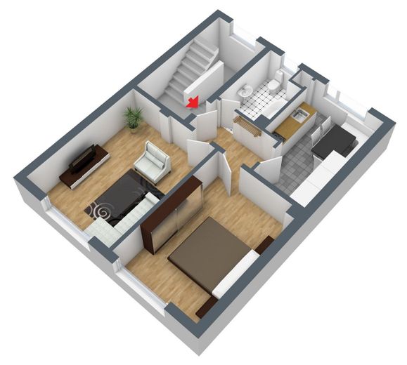 Tranquilo y céntrico: apartamento de 2 habitaciones en el barrio sudeste de Essen – Foto 5