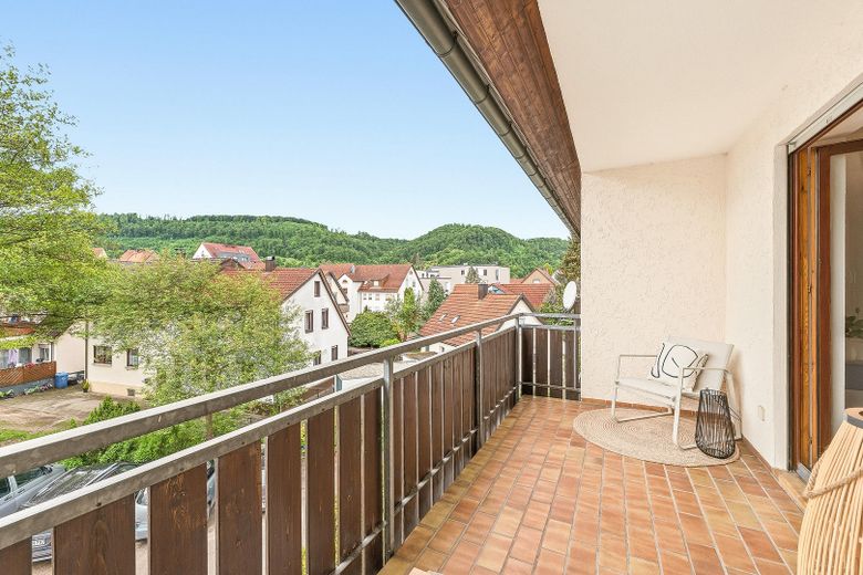 Blick auf die Schwäb. Alb