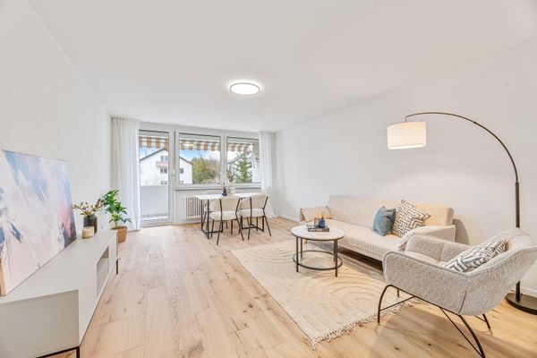 OHNE PROVISION - Helle 3,5 Zi Wohnung mit Westbalkon - frisch renoviert