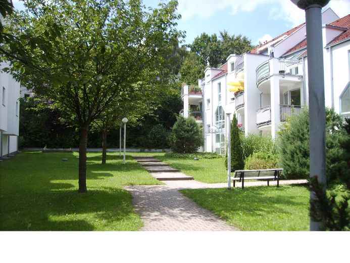 Vermietete 3-Zimmer-Wohnung im Hochparterre in Ulm-Söflingen – Wohnanlage