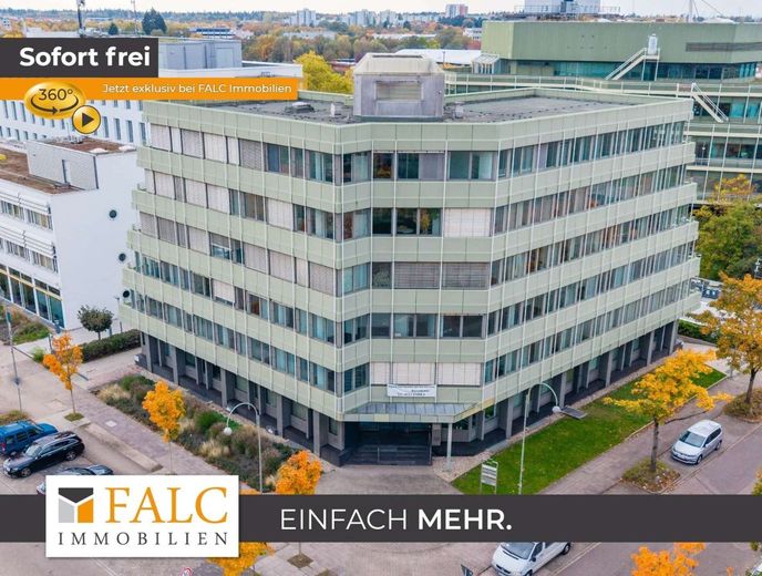 Modernisiertes Büro im 1.OG mit 10 TG-Stellplätzen / neben ADAC – Gesamtgebäude