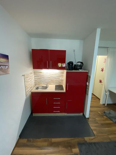 1-Zimmer-Apartment vollmöbliert in Witten-Stockum – Küchenzeile