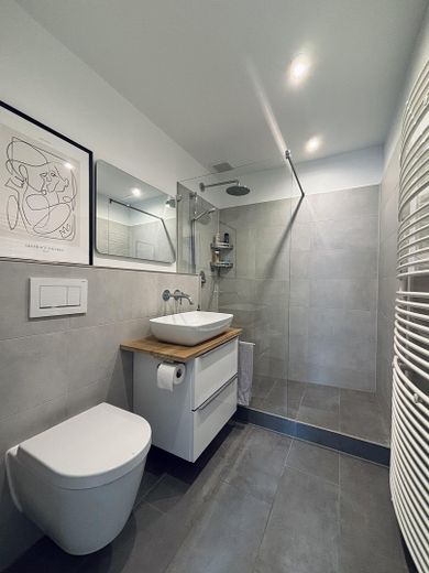 Badezimmer im Obergeschoss