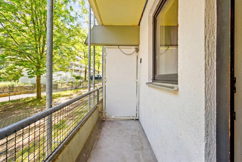 Kapitalanlage mit 6,5% Rendite o. Studentenwohnung fürs eigene Kind 1Zi.-Wohg. frei ab 1.11.26 #3007 – Balkon