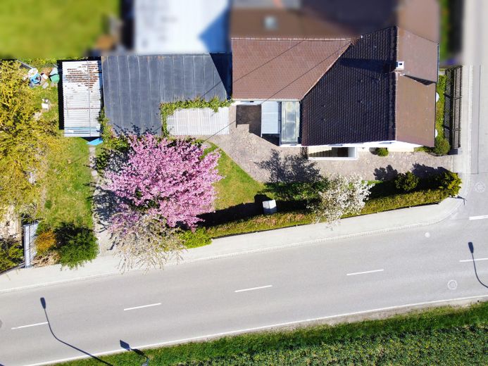 Bahçeli ve genişletme için yapı ruhsatlı büyüleyici yarı müstakil ev (ÖZEL) – Draufsicht