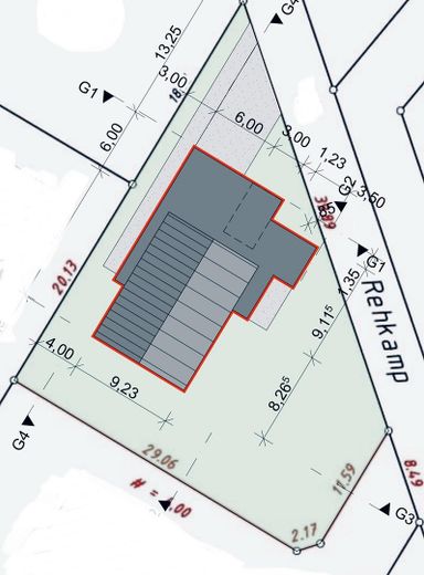 Aantrekkelijk bouwperceel op gewilde locatie in Buchholz-Steinbeck – 794 m² – Foto 2