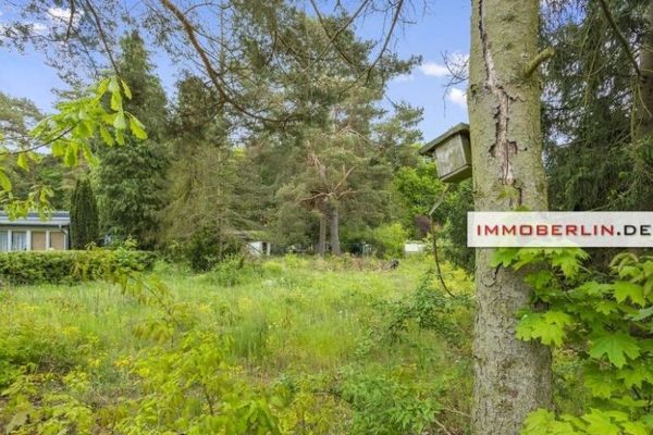 IMMOBERLIN.DE - Naturschönes Baugrundstück in fabelhafter Lage nahe Wandlitzer See