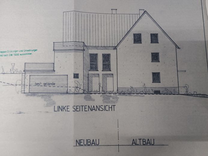 Aantrekkelijk appartementencomplex in Otterberg, 5 wooneenheden – Außenansicht Ost