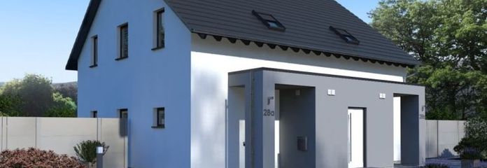 Двоквартирний будинок для економії! Лише по 388.500,-EUR за кожну половину будинку/ділянку!