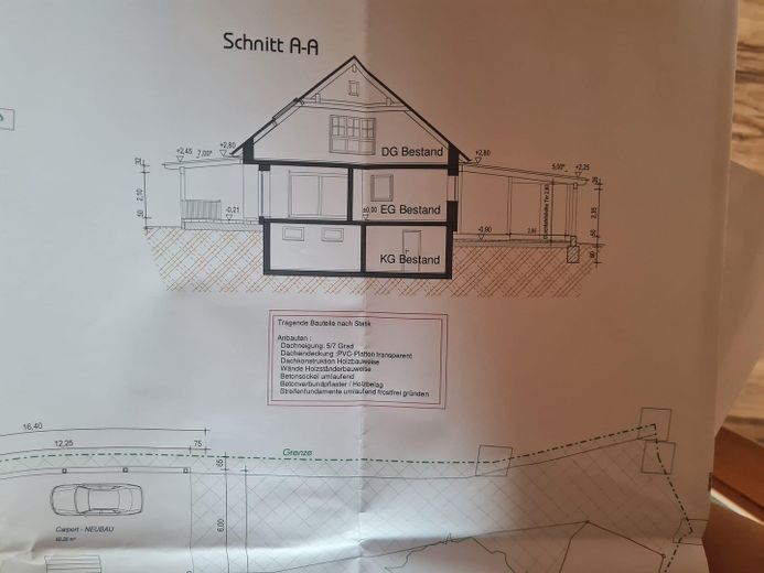 Tragende Bauteile nach Statik