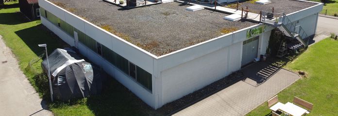 Lagerhalle mit Büro in Geislingen-Binsdorf zu vermieten, beheizbar, 511m², Lagerplatz, Gewerbehalle – Außenansicht 