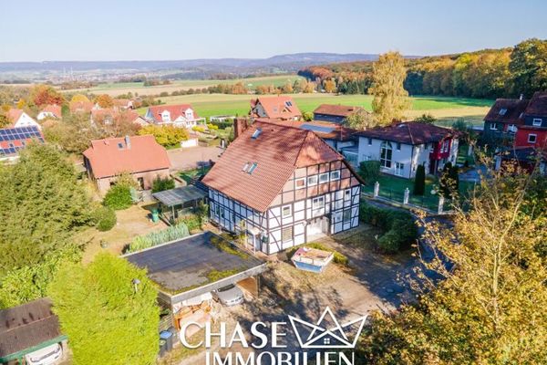 Idylliczny dom dwu-/trzypokoleniowy na skraju lasu - mieszkanie lub wynajem w Hameln, Bannensiek!
