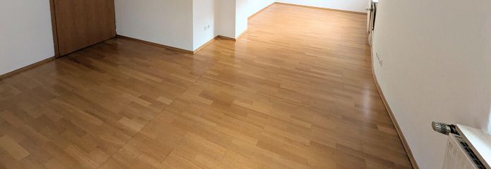 Eingangsbereich und Wohnzimmer