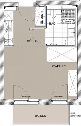 LISTO PARA OCUPAR DE INMEDIATO - MODERNO APARTAMENTO URBANO DE 30 M² EN EL PRÓSPERO BERLÍN-ADLERSHOF – Foto 11