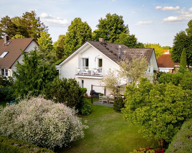 Haus vom Garten