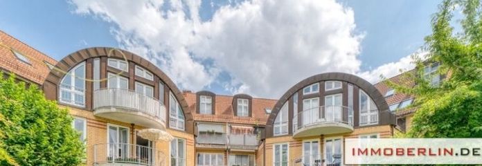 IMMOBERLIN.DE - Very neat apartment with sun terrace, view of greenery & parking space