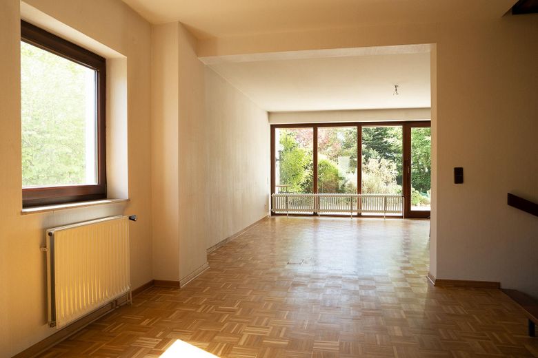 Essbereich dahinter Wohnzimme