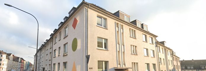 Bellissimo appartamento di 2,5 locali a Essen Holsterhausen – Hausansicht