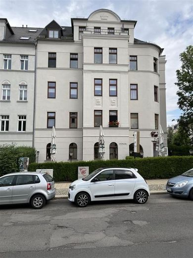 Helle und vermietete Maisonette DG 2-Zi. mit Balkon, Aufzug, Laminat, Wanne und Dusche in Bestlage * – Hausansicht