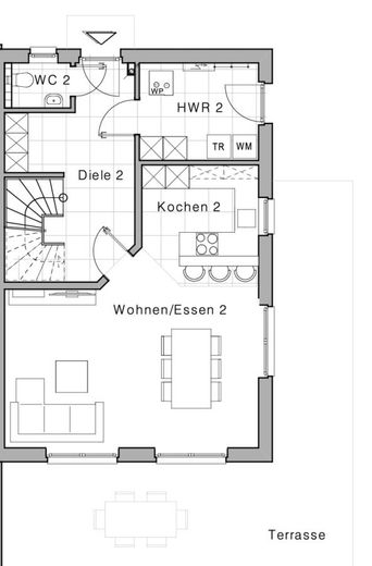 Ankommen. Wohlfühlen. Zuhause sein. - Moderne Doppelhaushälfte in begehrter Lage von Harsefeld – Grundriss EG