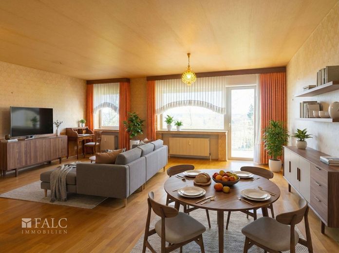 Eigentumswohnung mit viel Potenzial ! – Wonzimmer - Homestaging