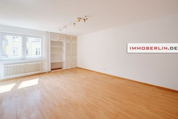 IMMOBERLIN.DE - Sympathische Wohnung mit Loggia & Lift in gefragter Kiezlage