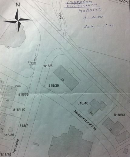 500qm+140qm+84qm مساحات تجارية حرة في موقع تجاري من الدرجة الأولى – Lageplan Königsbrunn Süd